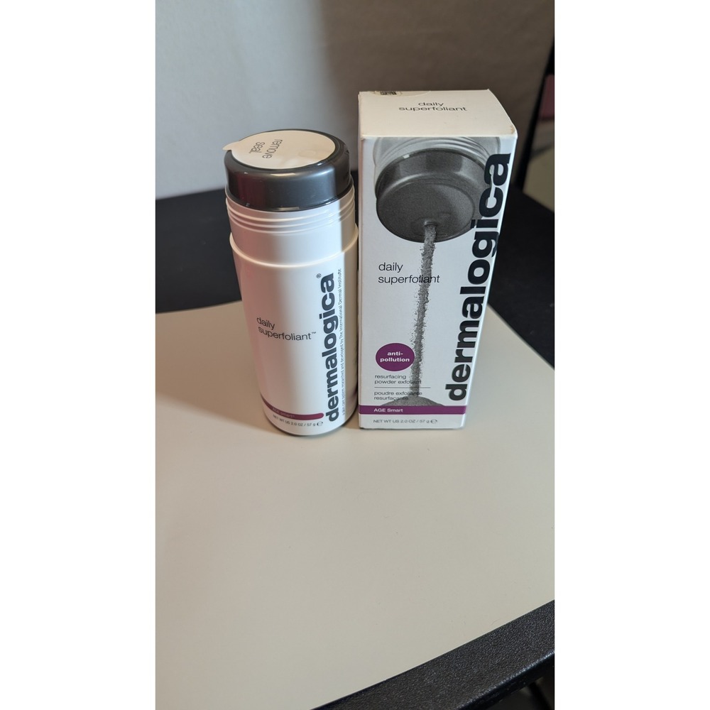 Dermalogica Daily Superfoliant Charcoal Powder Exfoliant 2.0 oz / 57g Sealed